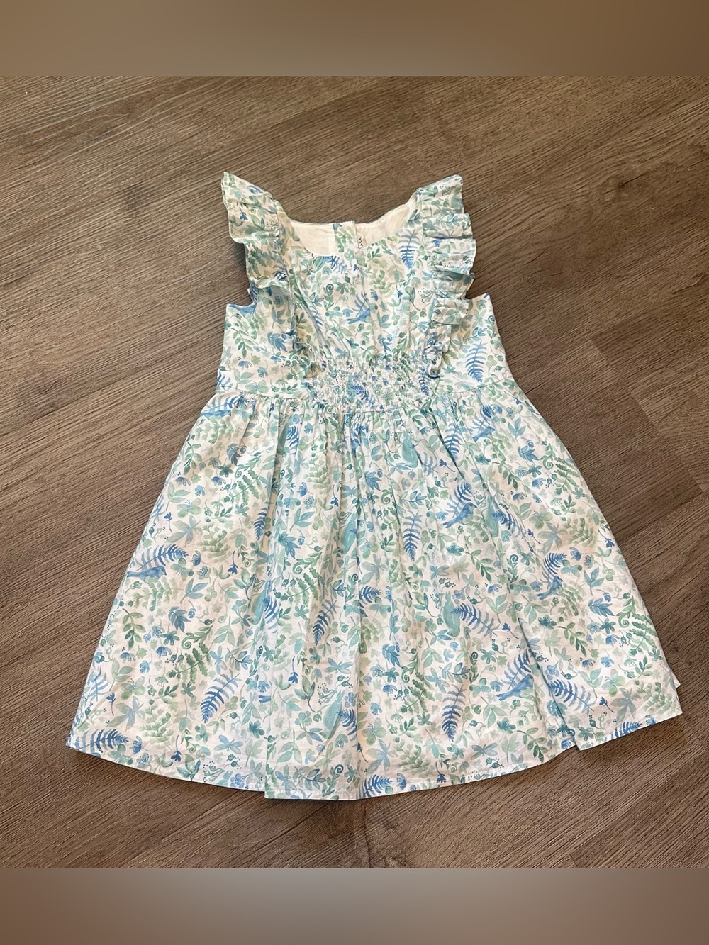Janie & Jack Aqua Bird dress
100% Cotton